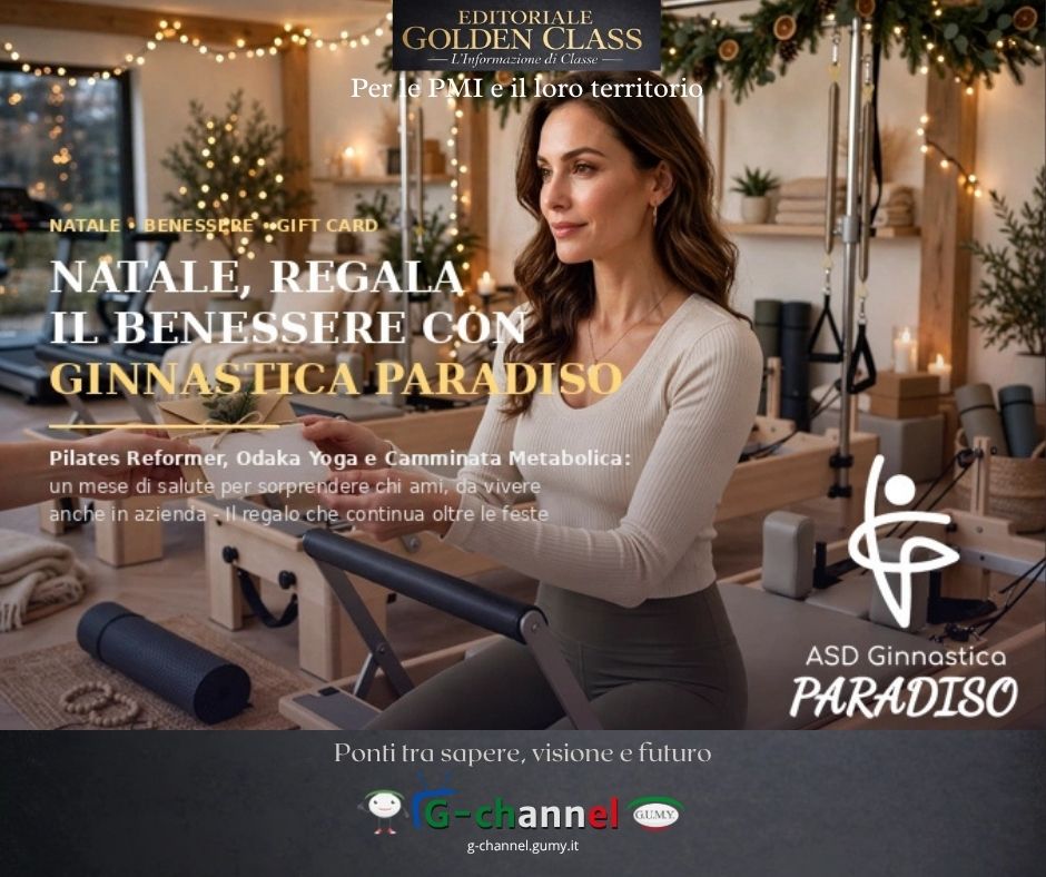 Natale, regala il benessere con Ginnastica Paradiso